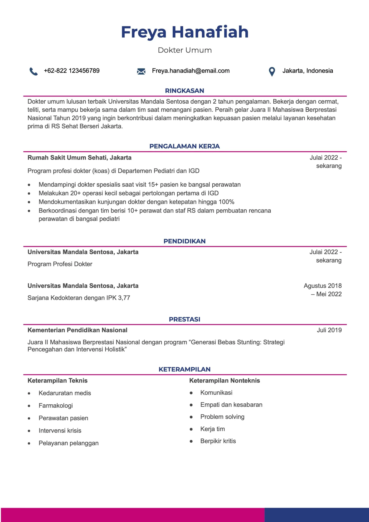 Cara Membuat CV Lamaran Kerja yang Menarik dan Profesional